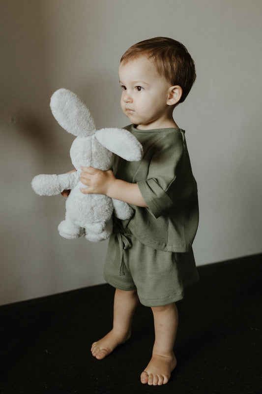 Unisex ribbed lounge sets