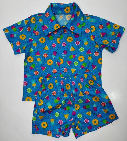 Kade Set - Ice cream print