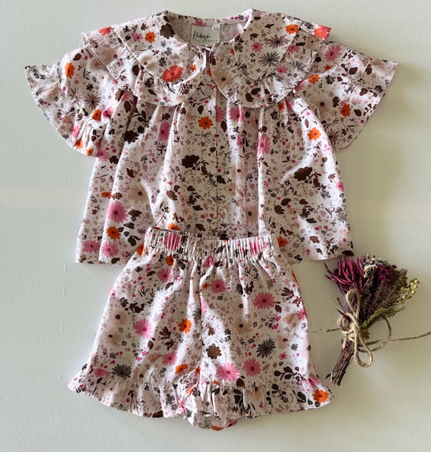 Wildflower short sleeve set