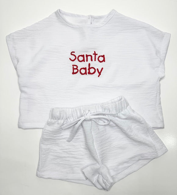 Unisex Santa Baby Lounge Sets