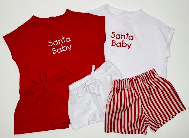 Unisex Santa Baby Lounge Sets